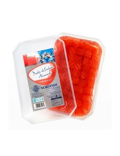 Dados de Salmón Noruego Ahumado | 75 und