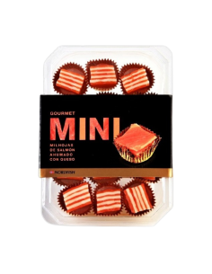 Milhojas de Salmón con Queso Chedar | La Mar de Conservas